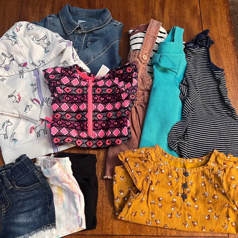 Baby Girl Size 18 Months Clothes - Cat & Jack/Art Class/Genuine Kids fr. Oshkosh - Picture 1 of 6